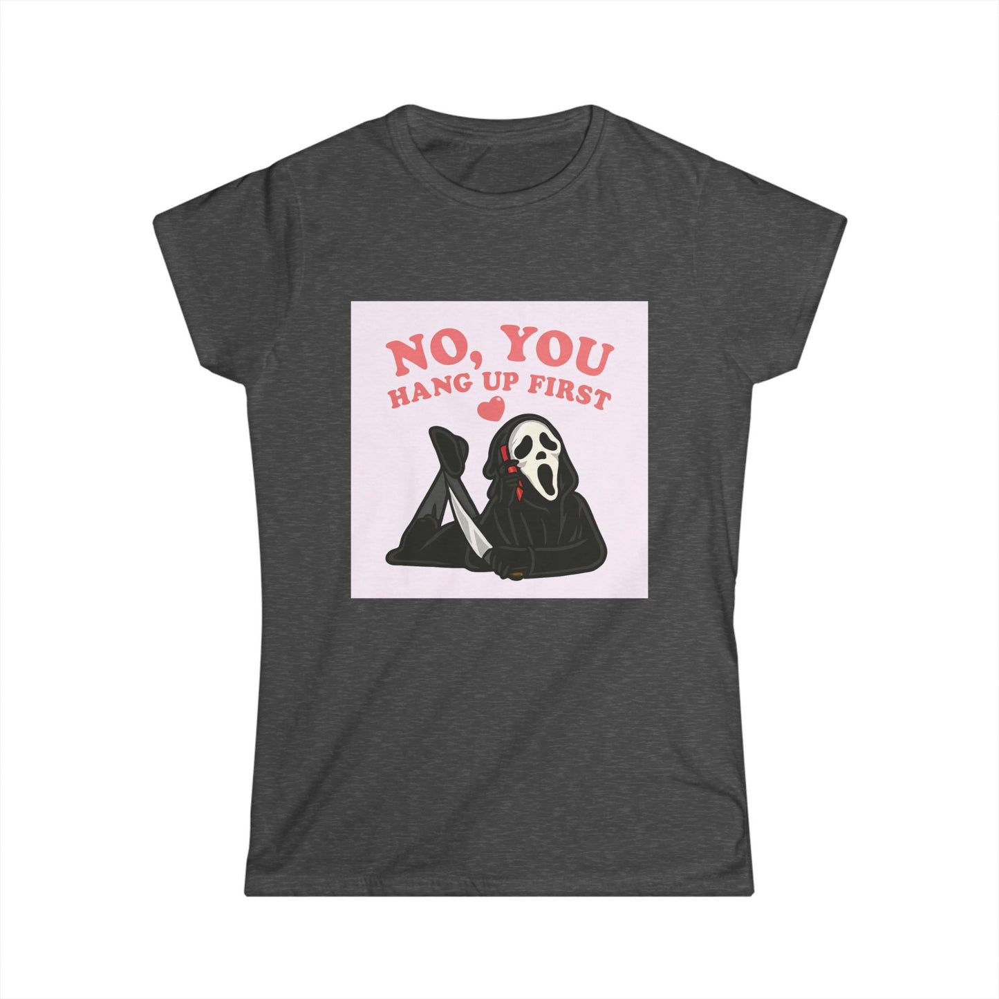 Spooky Humor Women's Tee Scary Face