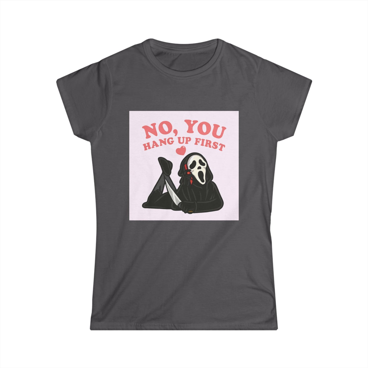 Spooky Humor Women's Tee Scary Face
