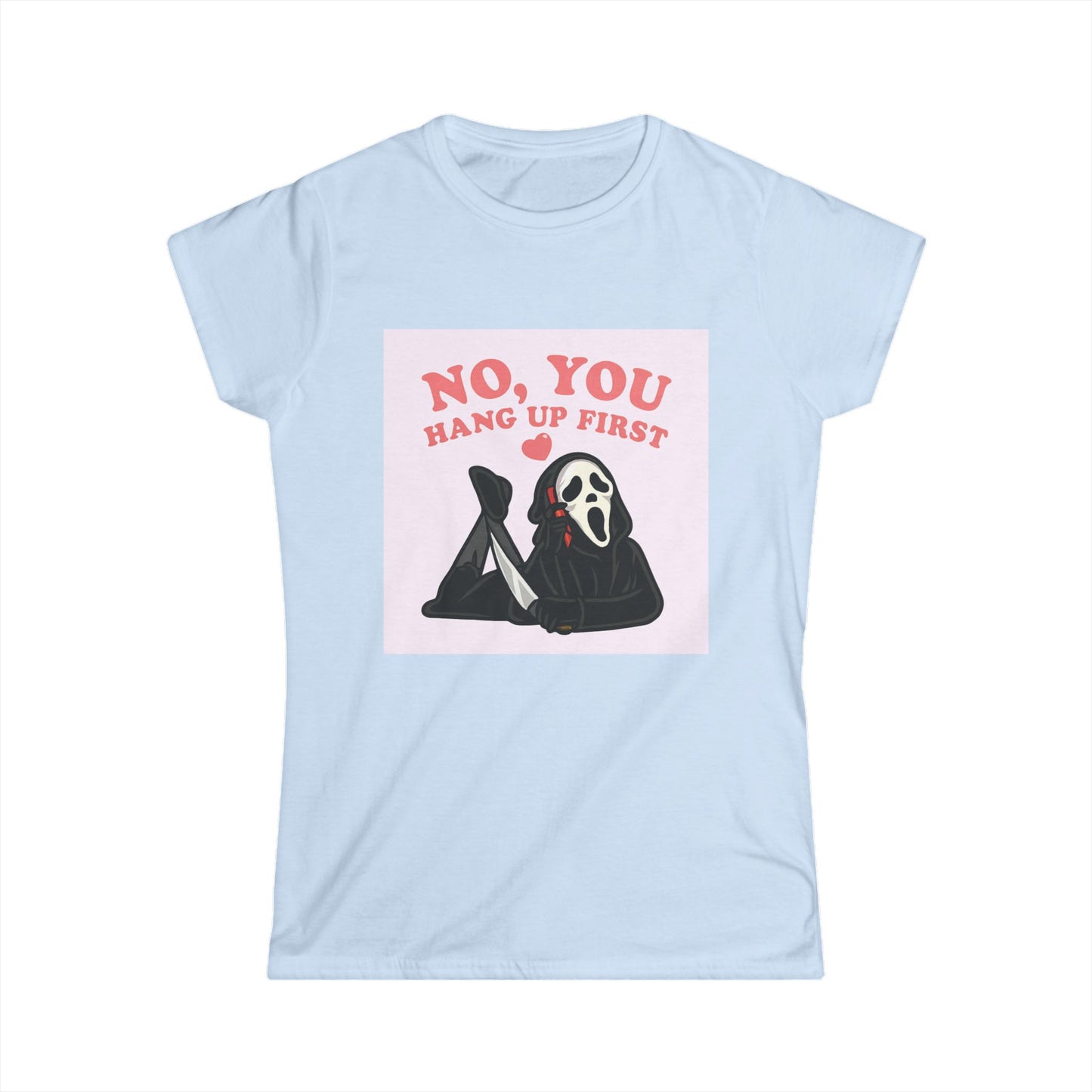 Spooky Humor Women's Tee Scary Face