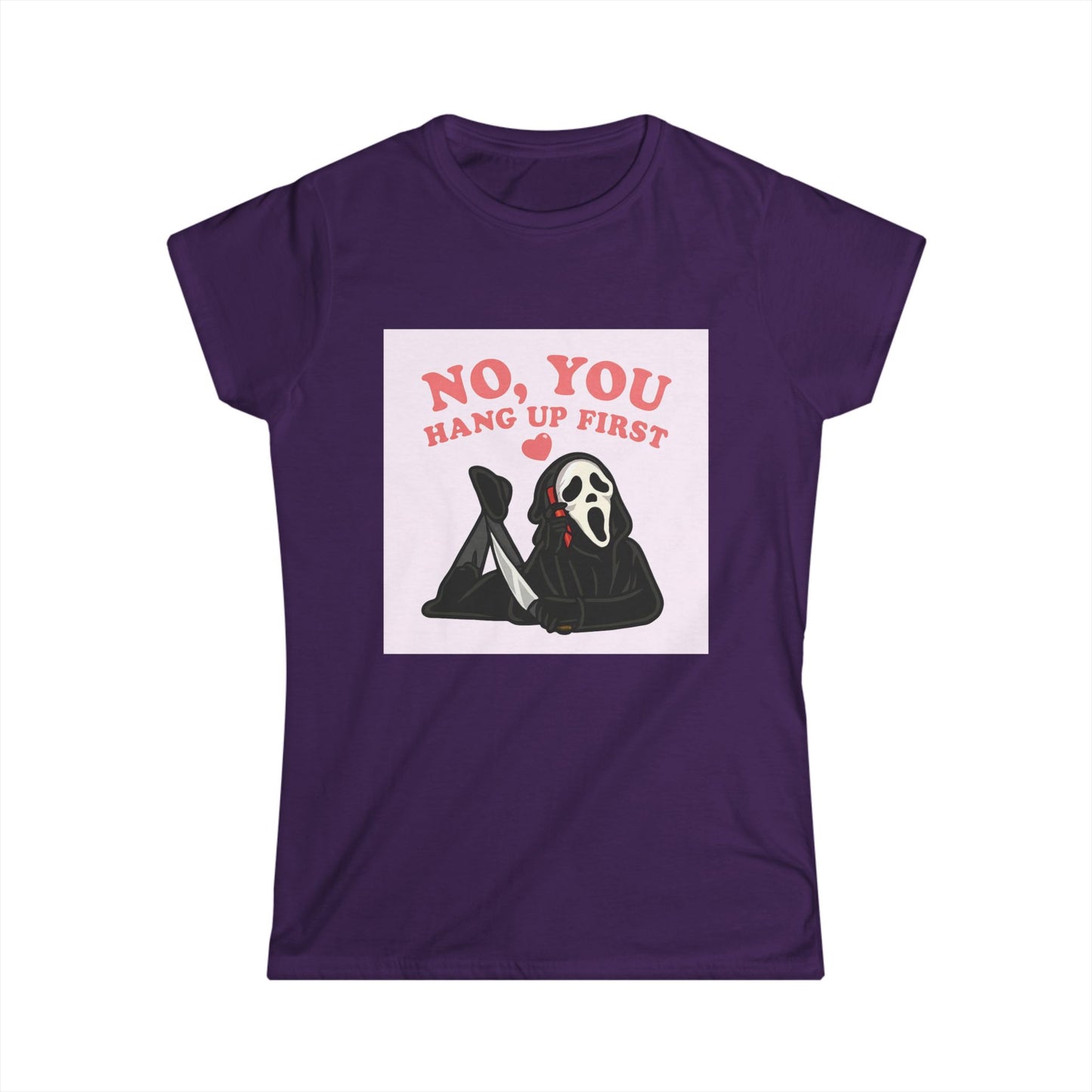 Spooky Humor Women's Tee Scary Face