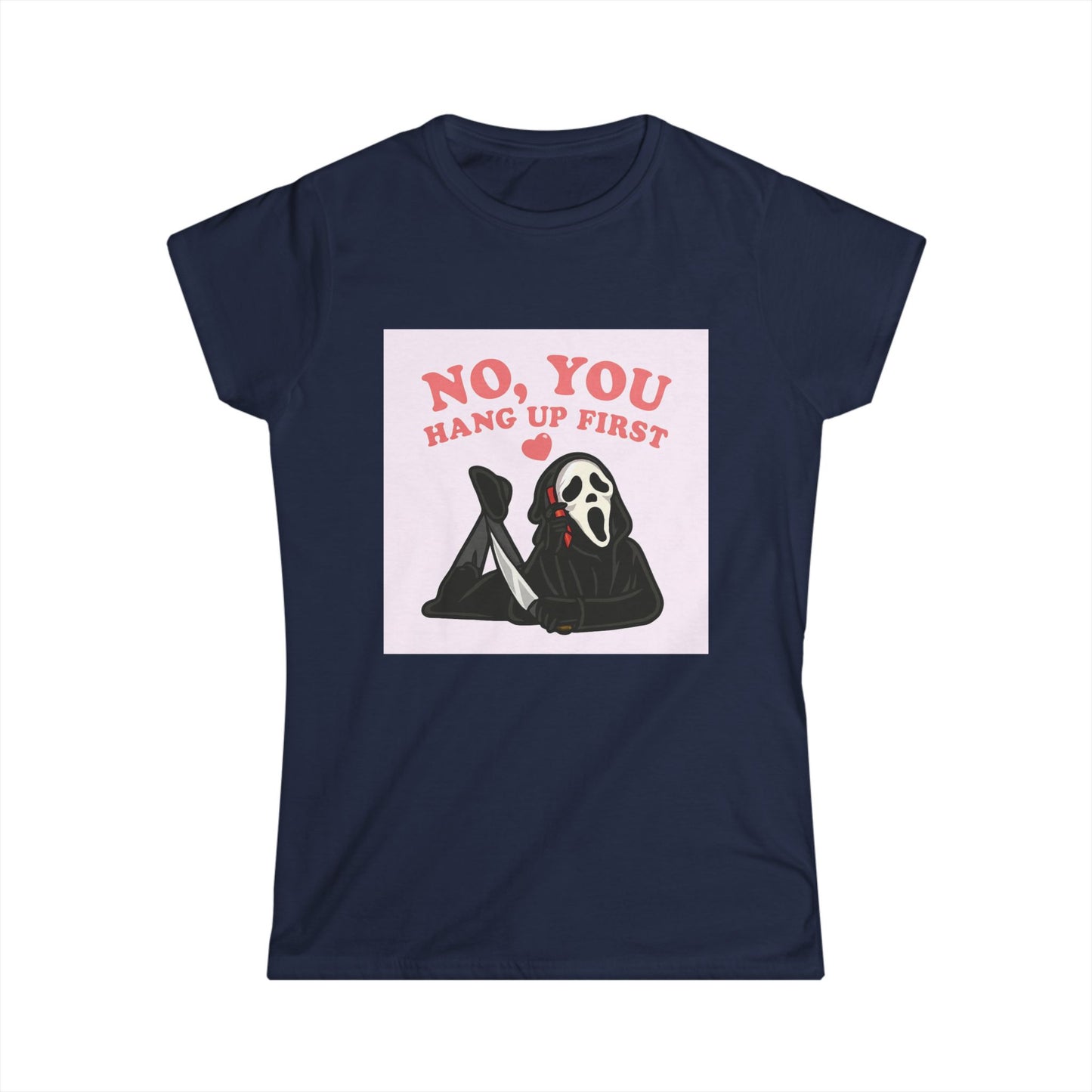 Spooky Humor Women's Tee Scary Face