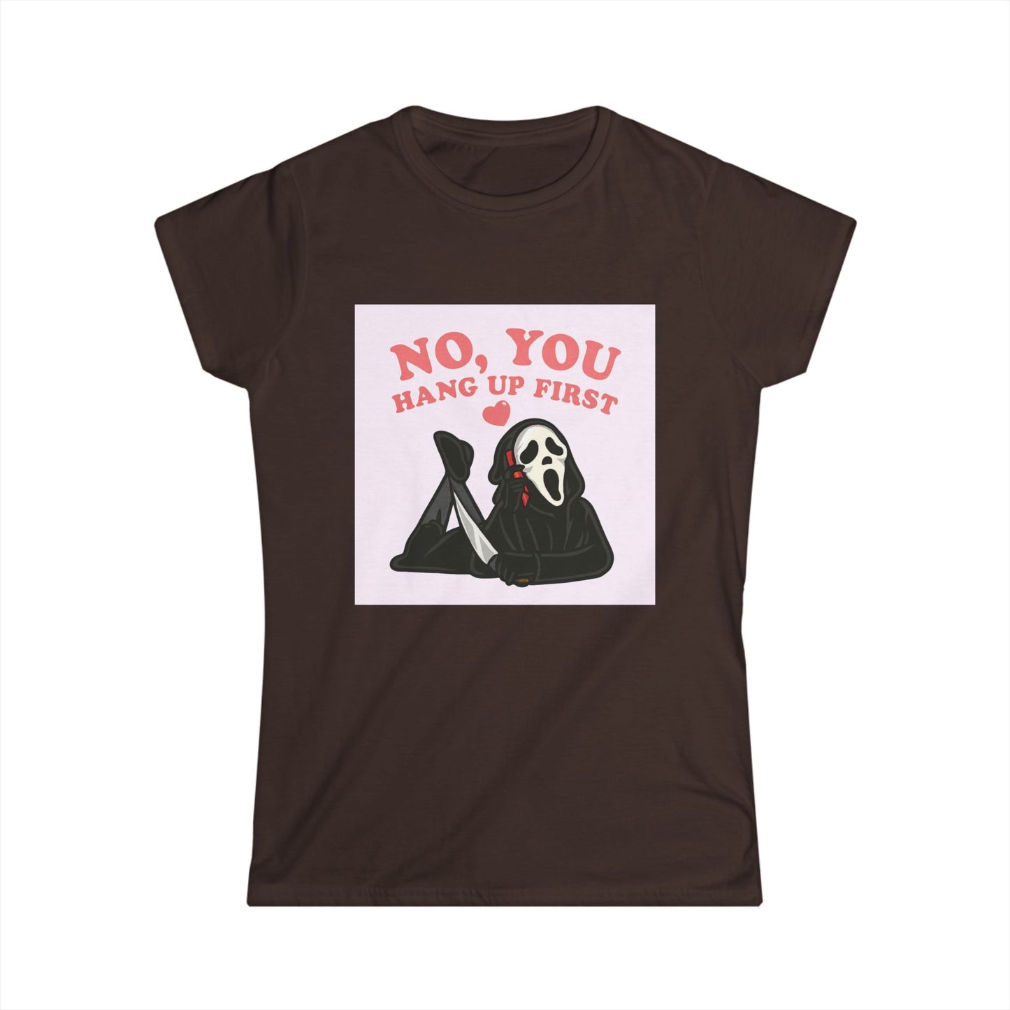 Spooky Humor Women's Tee Scary Face