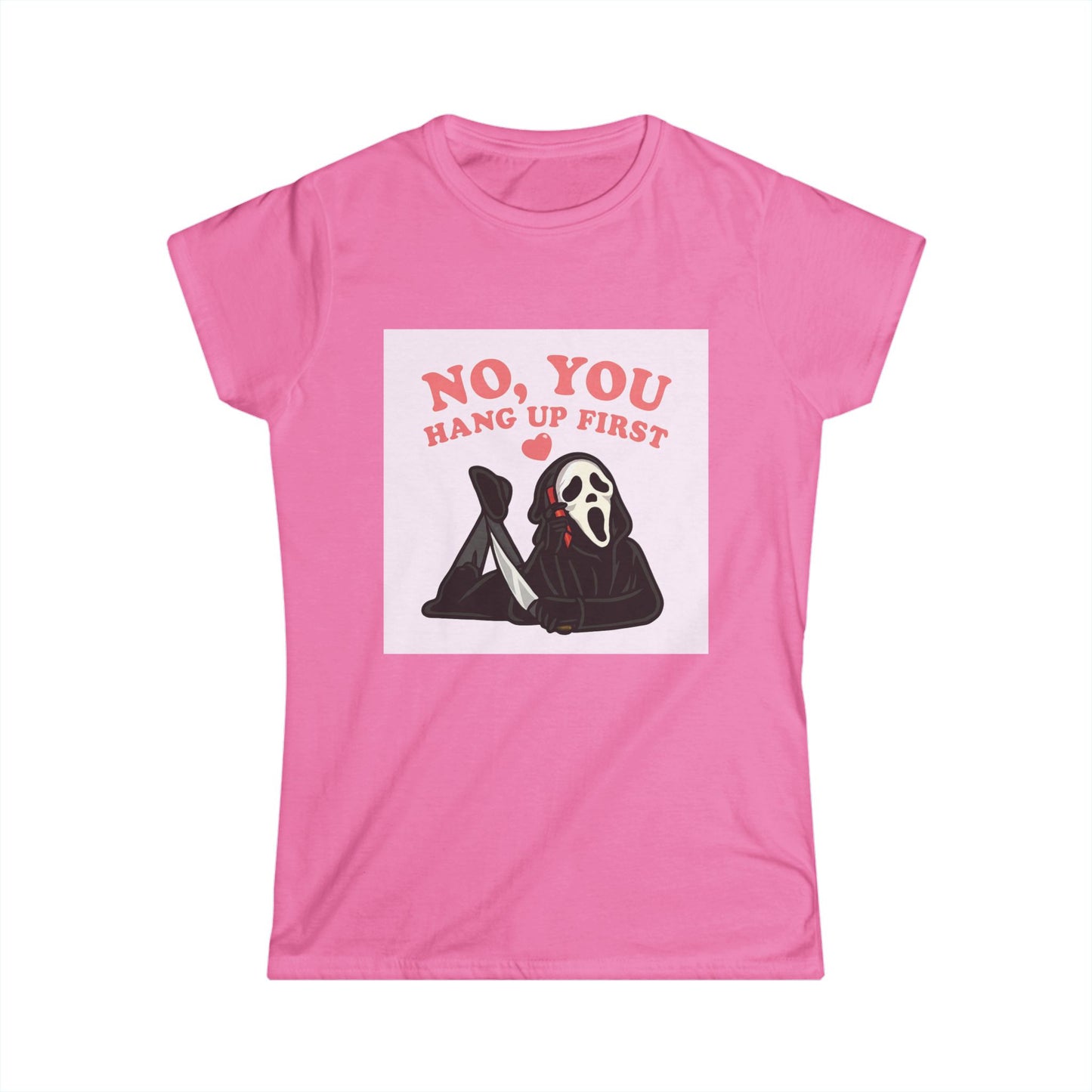 Spooky Humor Women's Tee Scary Face
