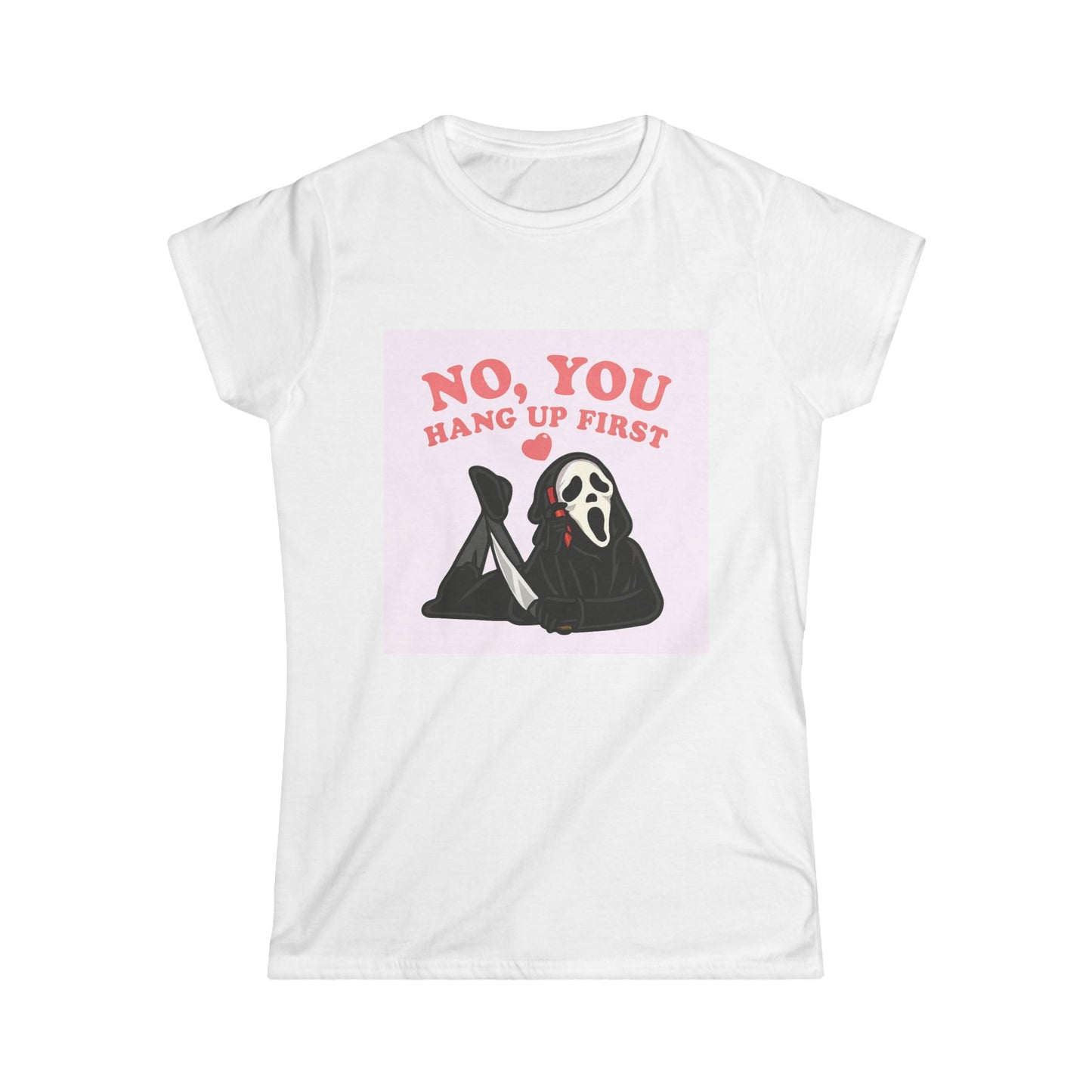 Spooky Humor Women's Tee Scary Face