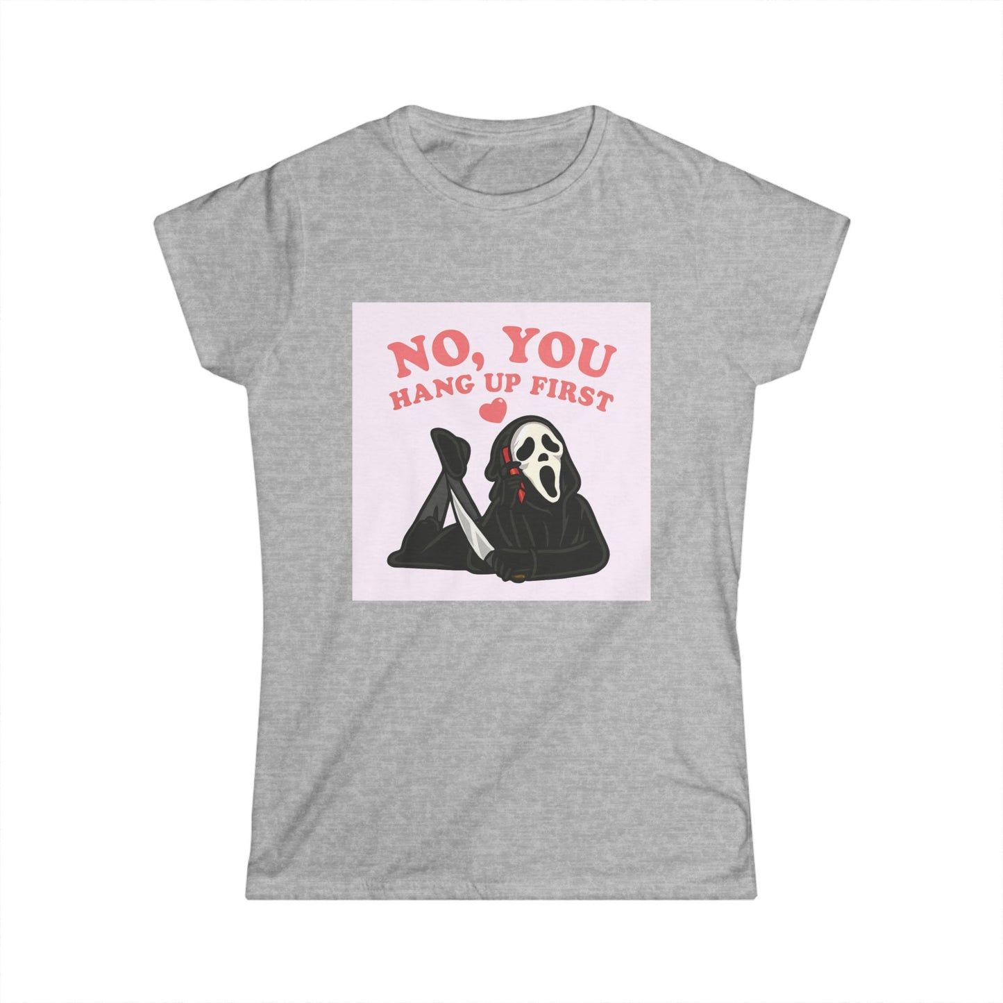 Spooky Humor Women's Tee Scary Face