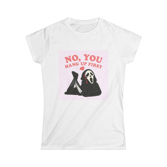 Spooky Humor Women's Tee Scary Face
